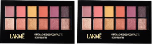 Image of Lakme Absolute Spotlight Eye Shadow Palette|| Sundowner|| 12 g (Pack of 2)