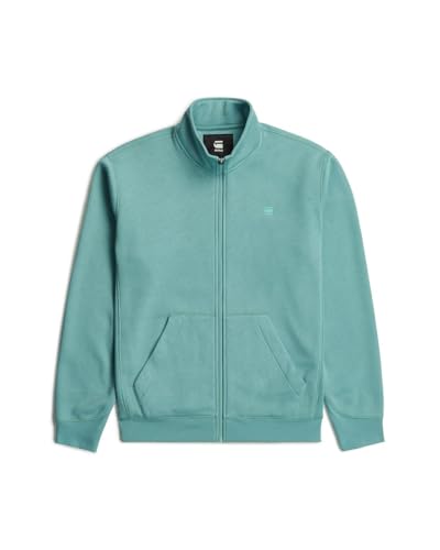 Veste G-Star Premium Core Track JKT en molleton bleu haut de gamme - 5