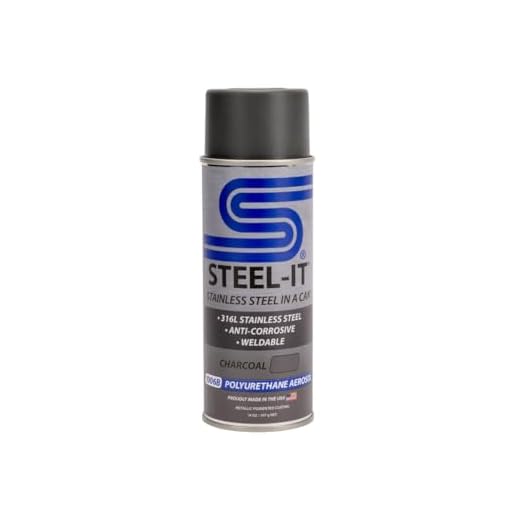Steel-It Charcoal Industrial Paint Coatings