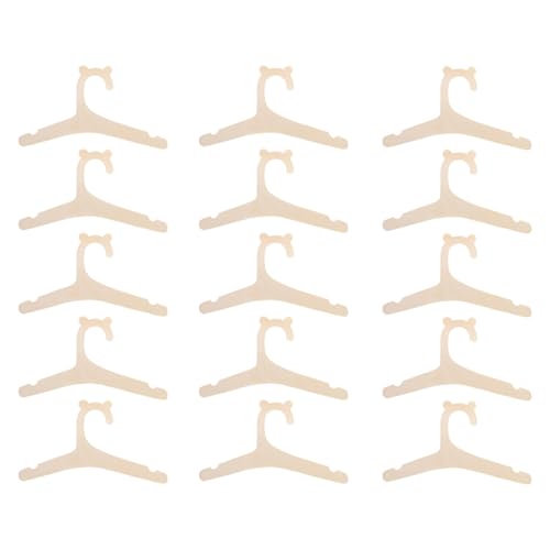 15 Perchas de Madera para bebés, Antideslizantes, para niños y niñas. Ideales para Ropa Infantil. Ideales para recién Nacidos.