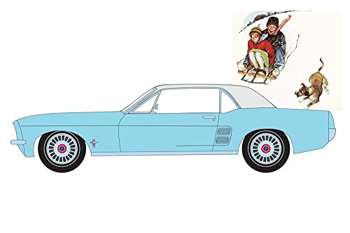 1967 Ford Mustang Coupe escala 1:64 Modelo de juguete miniatura 2