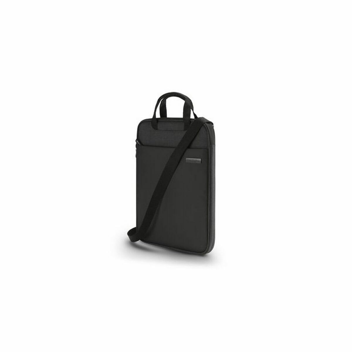 Kensington Vertikale Eco Laptoptasche für 12" Bildschirm, schützende Tragetasche und -hülle mit Reißverschluss und verstellbarem, abnehmbarem Schultergurt, Umweltfreundlich, Wasserabweisend, K60102WW