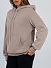 Trendy Queen Women's Winter Fleece Sherpa Lined Hoodie Casual Warm Pullover Hooded Sweatshirt #2