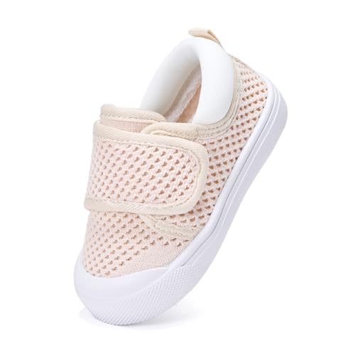 Image of BMCiTYBM Baby Sneakers Girls Boys Lightweight Breathable Mesh First Walkers Shoes 6-24 Months