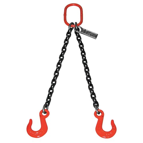 Liftall 78DOSW8X6 Chain Sling, Double Leg, 59200 lb, 7/8