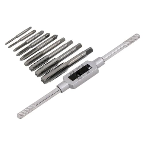 Neilsen CT1467 10pc Tap Set with Tap Wrench M2.5 M3 M4 M5 M6 M7 M8 M10 M12