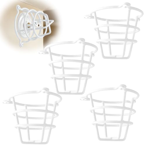 Happy Tree (4 Pack) White Fire Sprinkler Head Guard...