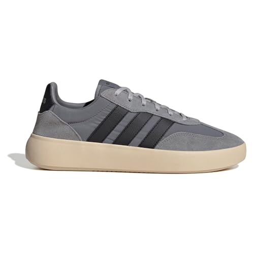 adidas Uomo BARREDA Decode Shoes, Grey Three/Core Black/Grey Two, 40 EU