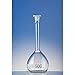 282-P-500-500 mL - Volumetric Flasks with [ST] Polyethylene Stopper, Class A, Hirschmann - Pack of 2