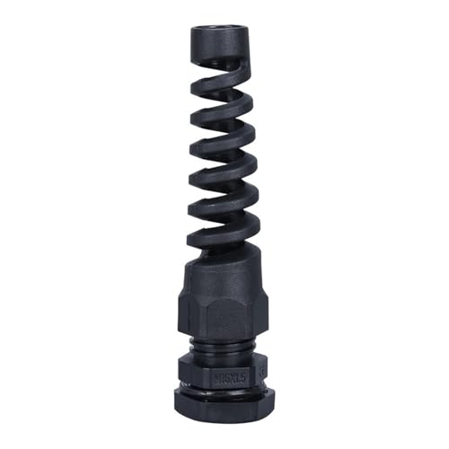 Glándula cable espiral multicolor de nylon IP68 para proteger instalaciones de jardín 3