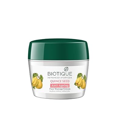 Biotique Bio Quince Seed Nourishing Face Massage Cream, 175 gm