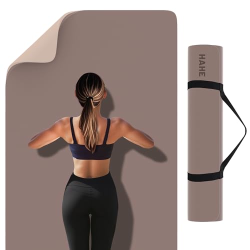 HAHE Extra Wide Yoga Mat Non Slip, (72