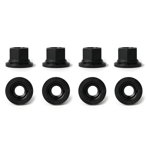 Image of Swivel Flange Trailer Lug Nut 5 /8 inch-18 for 7K, 8K, 10K, 12K Axles 8PCS
