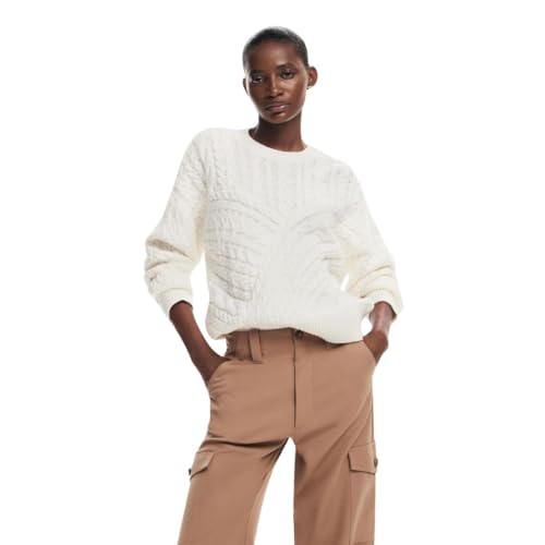 Image of Desigual Women's Woman Flat Knit Thin Gauge Pullover