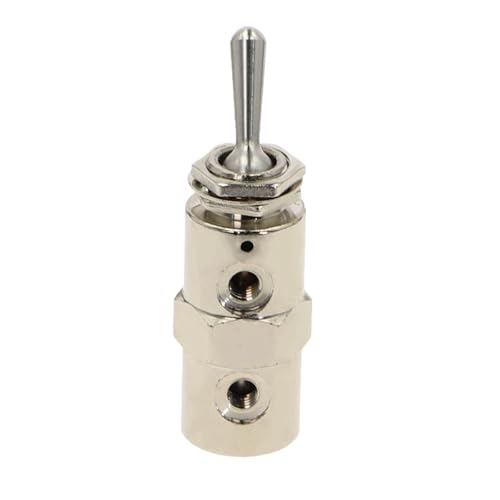 Vanne mécanique TAC2-4V cylindrique avec levier autobloquant et raccords rapides PC8mm - 3