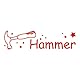 TimeTEX - Perpetuum Siebdruck-Stempel 4-in-1 Hammer | Wiederbefüllbarer Lehrerstempel für die Schule | 40x10 mm | ca. 5000 Stempelabdrücke | Stempelfarbe: rot