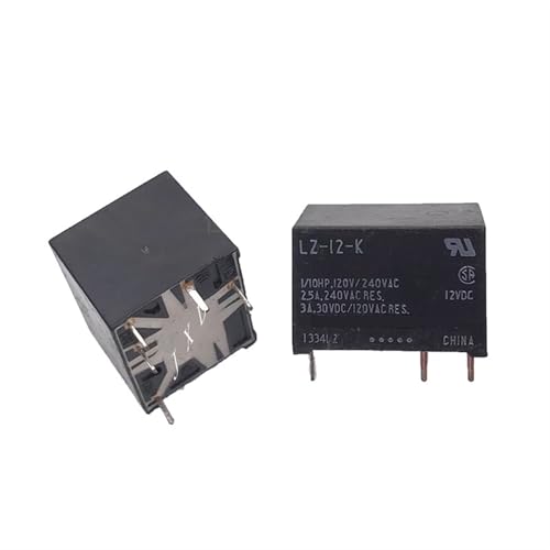 Relais 12V LZ-12-K DC12V 3A à 5 broches pour circuit imprimé
