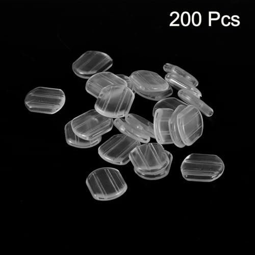 Coussinets de boucles d'oreilles silicone transparents de qualité supérieure