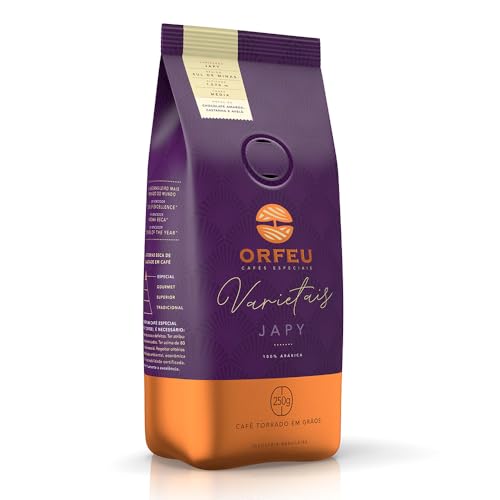 Café Japy Orfeu em Grãos, 100% Arabica 250g