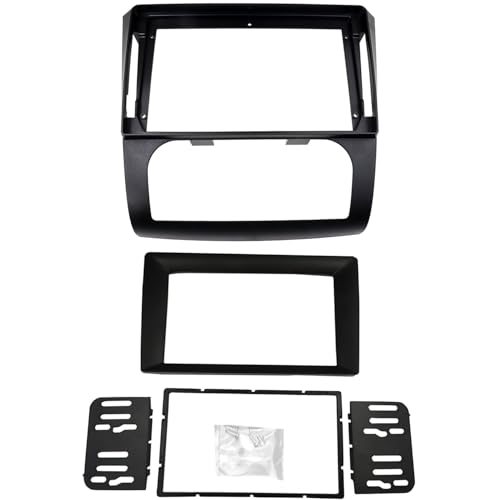 DKMUS Radio Stereo Bezel for Nissan Altima 2006-2012 Dash Installation Mount Trim Kit Fits 9