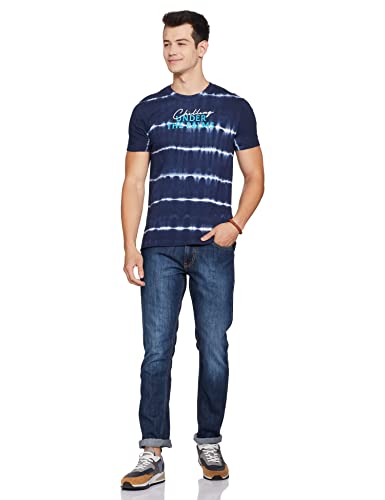 Image of Max Men Tie & Dye Slim Fit Crew Neck T-Shirt