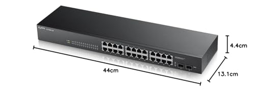 Zyxel GS 1900 24 v2 Géré L2 Gigabit Ethernet 101001000 1U Neuf - vue 10