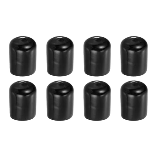 Tapas de goma para tornillos uxcell de 19 mm que eliminan bordes cortantes en tubos 2