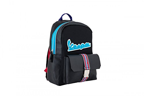 Preisvergleich Produktbild Original Vespa V-Stripes Rücksack rot, schwarz