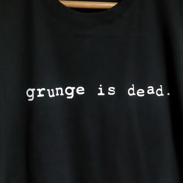 90s GRUNGE IS DEAD Tシャツ カートコバーン着 アメリカ製 grunge is dead Tシャツ NIRVANA カートコバーン XL - メルカリ