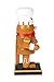 Clever Creations Gingerbread Man 6 Inch Traditional Wooden Nutcracker, Festive Christmas Décor for Shelves and Tables