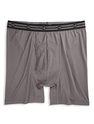 Harbor Bay by DXL Men's Big and Tall Tech Stretch Solid Boxer Briefs