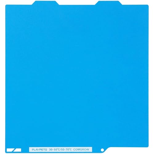 Comgrow ArcticGrip Aurora コールドビルドプレート Bambu-Lab A1 Mini 3D プリンター対応 184x184mm 両面フロスト加工 スプリングスチールシート 超強力接着力 室温印刷対応 Bambu-Lab A1 Mini 3Dプリンタアクセサリ