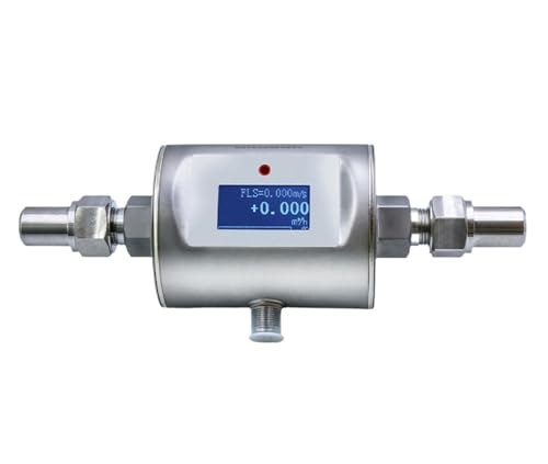 VPYKJL Compact Electromagnetic Flow Meter Digital Water Flow Sensor Inline Magmeter for Pipe Monitoring System(DN20)