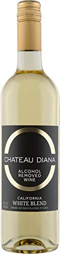 Chateau Diana Zero Alcohol Removed California White Wine Blend (1x 750 ml., 1.00, Count)