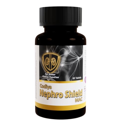 Codiya Nephroshield Mac | Herbal Kidney Supplement | 60 Tablets |...