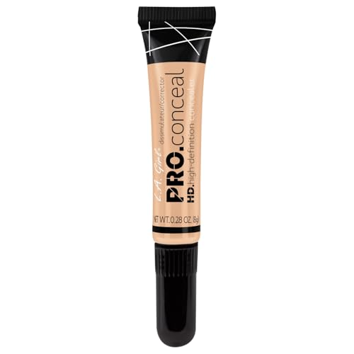 Image of L.A Girl- HD Pro Conceal -Bisque | Soft Brush Tip for Easy Application | Crease Resistant | Blendable and Buildable formula | Concealer Provides Natural Coverage | 8 G