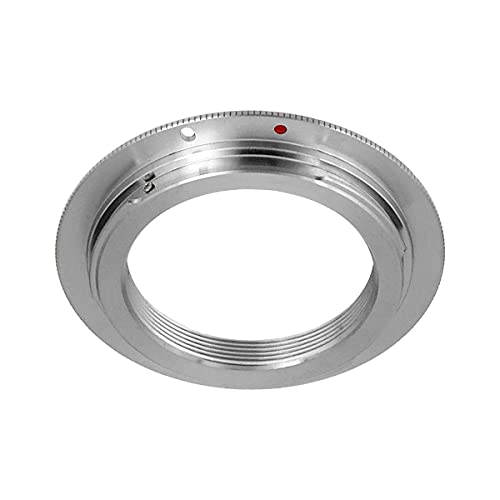 Image of Fotodiox Pro Lens Adapter - M42 Type 1 Screw Mount SLR to Canon EOS (EF, EF-S) D /SLR Camera Body With Gen10 Focus Confirmation Chip