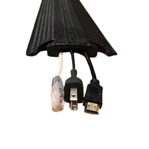 Cable Guard Drop Over Cable Protector - Model: 1050 - Color: Black #TOP3