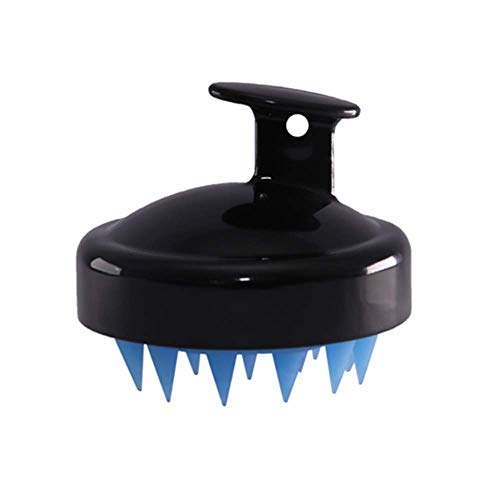 Hair Scalp Massager Shampoo Brush, Scalp Care Brush for Hair Growth, Bath Brush for Gentle Exfoliating on Softer Skin for Women, Men, Kids Pets (Black)