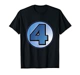 Marvel Fantastic Four Super Hero Logo Costume T-Shirt T-Shirt
