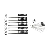 ZHANGKE CHULONG 11 / 8PCS Professional Carburador Ajuste Herramienta Destornillador Universal Coche Motocicleta Carburador Cleaner Reparación de automóviles Accesorios (Color : 8Pcs)