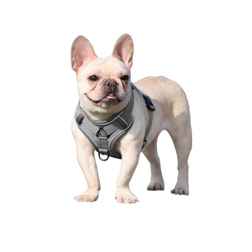 SonoReno Pettorina Pet Vest - Pettorina gilet traspirante e regolabile con strisce riflettenti, comoda e sicura, facile da usare, adatta a cani, gatti e altri animali domestici