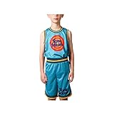 Bioworld Youth Boys Space Jam Tune Squad Cosplay Basketball Uniform Set-L