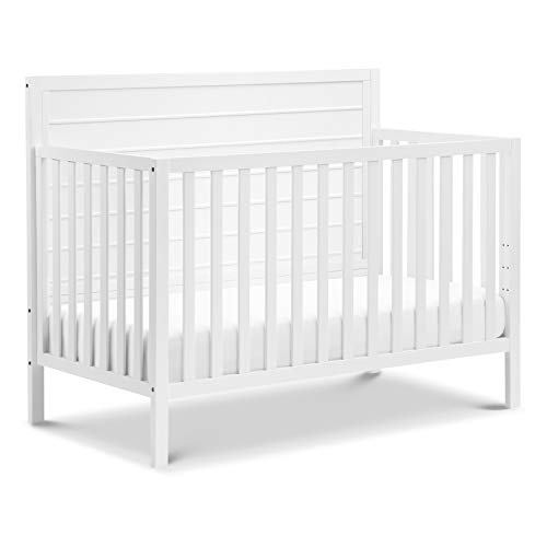 Carter's by DaVinci Morgan 4-in-1 Convertible Crib in White, Greenguard Gold Certified