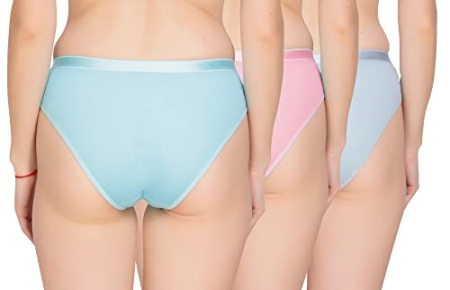 Image of Flower Print Panty for Women (Pack of 3) - Made of Pure Cotton Briefs for All Type Casual and Fashion Clothes