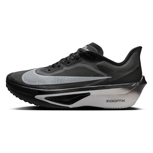 NIKE Herren Zoom Fly 6 Sneaker, Black/White-Lt Smoke Grey, 42 EU
