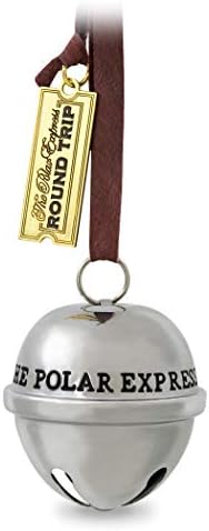 Hallmark Keepsake Christmas Ornament 2019 Year Dated Santa's, Metal, Polar Express Sleigh Bell