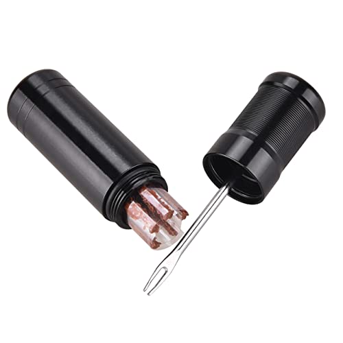 PRETYZOOM 1Set Professional Cycling Repair Strip Kit Emergency Rubber Repair Strings for Puncture Lightweight Durable Tire Plug for Bicycles Easy to Operate and Portable