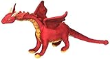 Hansa Baby Dragon Plush, Red