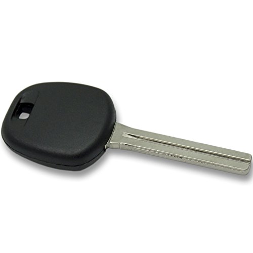 Keyless2Go Replacement for New Uncut Transponder Ignition Car Key 4C Chip TOY40BT4 (2 Pack)
